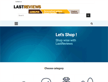 Tablet Screenshot of lastreviews.net